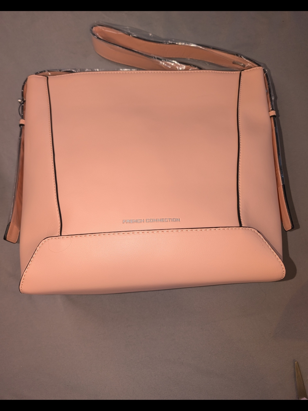 French Connection Blush Pink Shoulder Bag